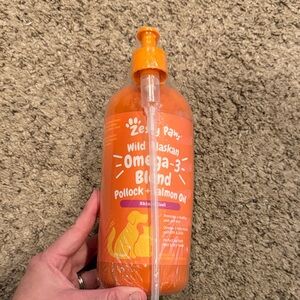 Orange Omega-3 Dog Supplement